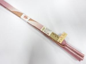未使用品　正絹　高麗　手組帯締め